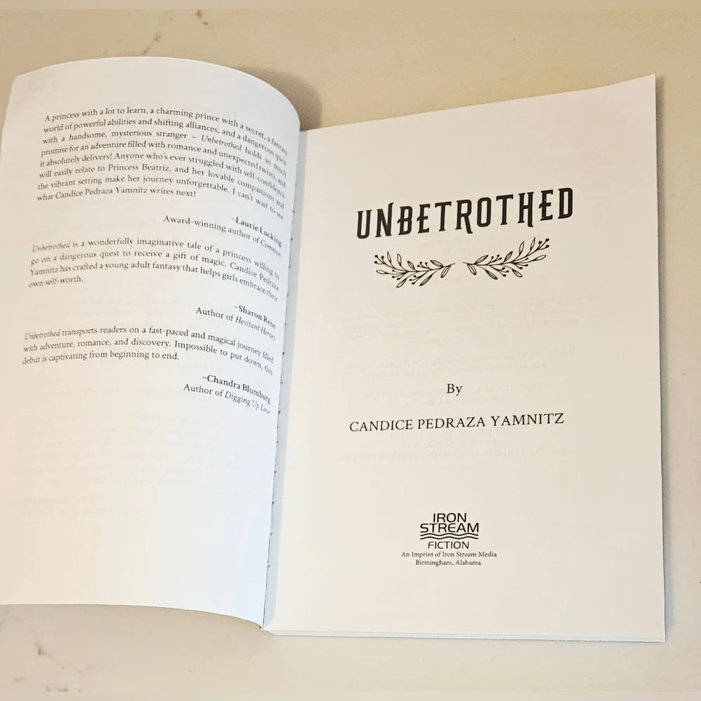 BOGO Unbetrothed Book by Candice Pedraza Yamnitz